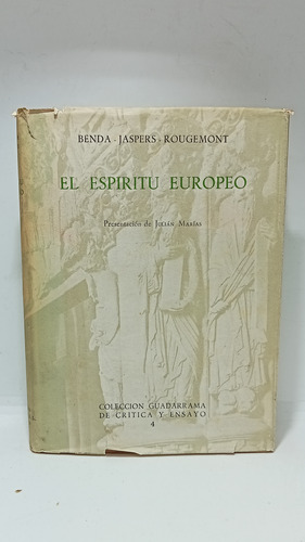 El Espíritu Europeo - Venda Jaspers Rougemont - Guadarrama