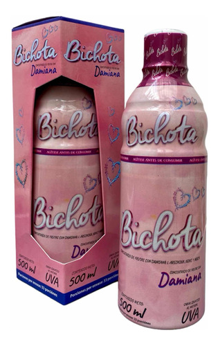 Bichota Mujer Viagra Femenino Jarabe Con Damiana 500ml