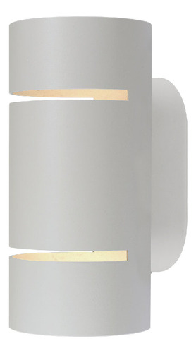 Arbotante Para Pared Nv Blanco 10w Luz Cálida 700lm Imán Int Estructura Pearl White