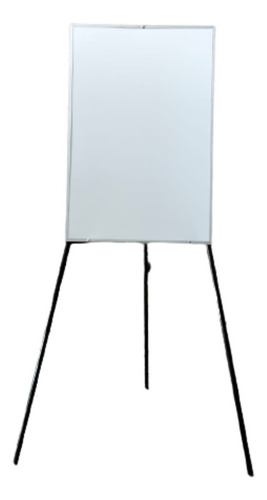 Pizarron Blanco 60 X90 Cm Rotafolio Telescopico En Promoción Negro