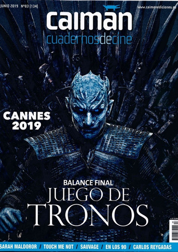 Revista Caimán Cuadernos De Cine Junio 2019