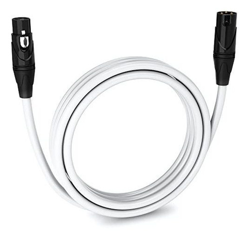 Cable Para Micrófono: Lyxpro Cable De Micrófono Xlr De 10 Pi