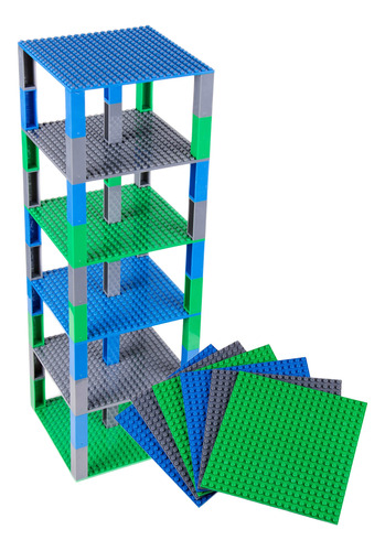 Classic Baseplates 6 X 6 Torre Brik De Strictly Briks | 100%