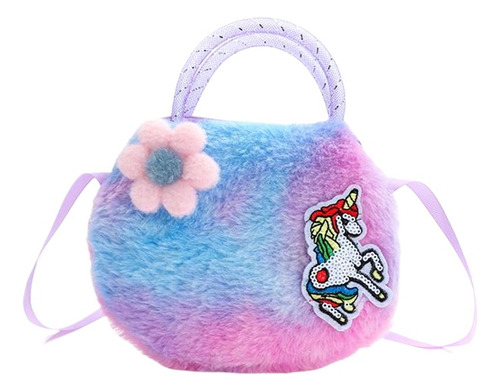 Bolso De Peluche, Cartera Para Niña