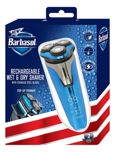 Maquina rasuradora eléctrica Shaver Barbasol para Uso en Humedo/seco