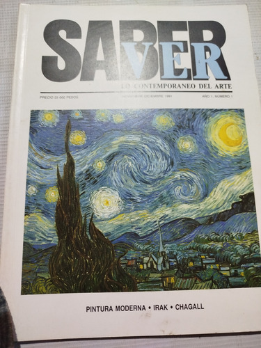 Revista Saber Ver Año 1 Número 1 Num. 1 Arte (Usado)