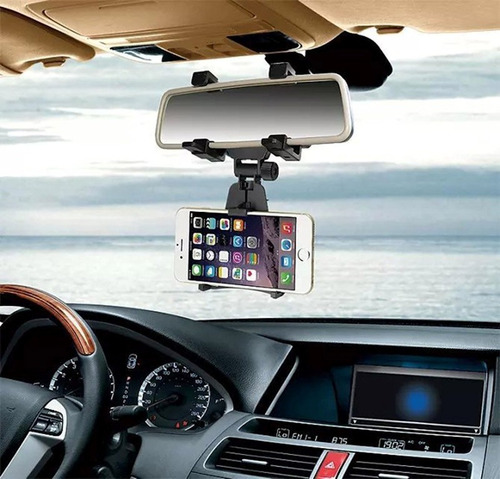 Soporte Para Espejo Retrovisor Del Auto Celular Universal ®
