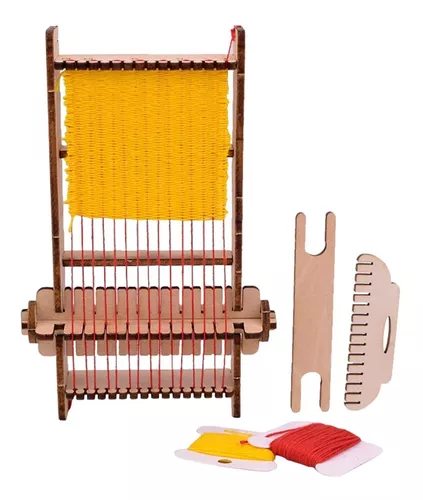 Kit de telar de tejido, kit de telar para tejer flores, telares de marco,  lana de tejer, telares de tejer redondos/cuadrados, kit de manualidades