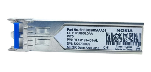 Transeiver Sfp, Qfp, Xfp  3he00028caaa01