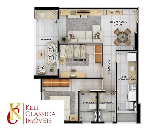 Imagem 28 de 30 de Vende-se Apartamento Com 60m² No Condomínio Sunset Em Ribeirão Preto-sp, Com 2 Dormitórios (sendo 1 Suíte), Com 1 Vaga De Garagem, Sala Com Espaço Amp - Ap00438 - 68983681