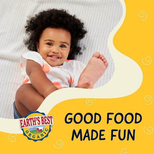 Earth's Best Fórmula Orgánica Para Bebés De 0 A 12 Meses, Fó