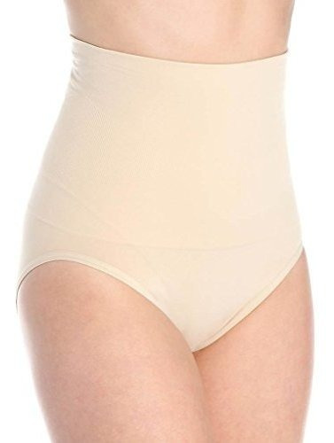 Self Expressions Women's Slim Waister High Waisted Brief 005