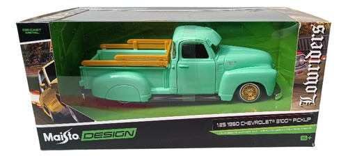 Chevrolet 3100 Modelo 1950, Escala 1:25.  20cms De Largo.