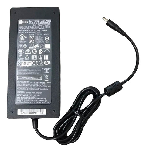 Fonte Externa Alimentação 19v A140a002l Lcap31 Monitor LG