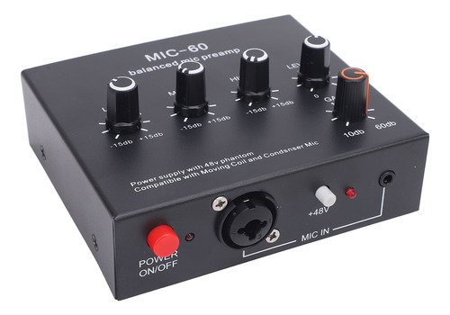 Pré-amplificador De Microfone Balanceado Melhora A Qualidade