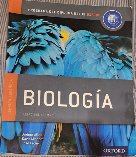 Libro Ib Biologia Libro Del Alumno Programa Del Diploma.