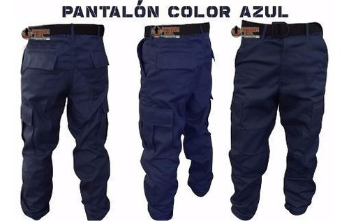 Imagen 6 de 8 de Pantalon De Bolsas Tactico Comando Policia Seguridad Militar