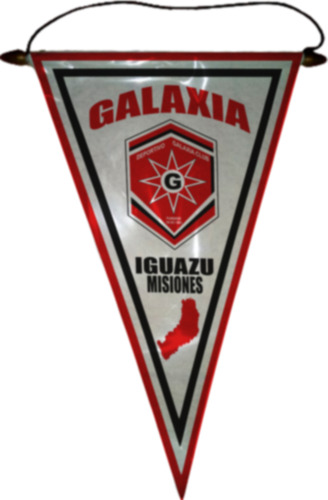 Banderin 37cm Misiones Galaxia Puerto Iguazu Galaxia Puerto Iguazu Galaxia Puerto Iguazu