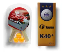 Comprar Kit De 2 Raquetas De Ping Pong Con 13 Pelotas