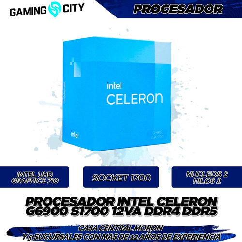 Imagen 3 de 7 de Pc Armada Oficina Hogar Intel Celeron G6900 12va 8gb