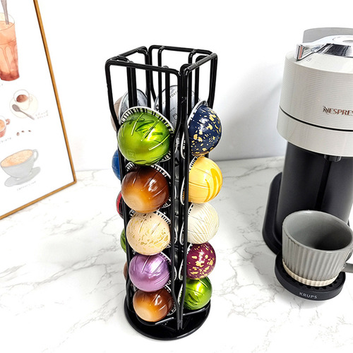 Soporte Metálico Para Cápsulas Café Para Nespresso Vertuo
