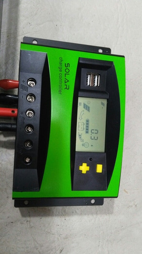 Imagen 8 de 10 de Regulador Para Panel Solar 12v 24v 40a - Electroimpulso