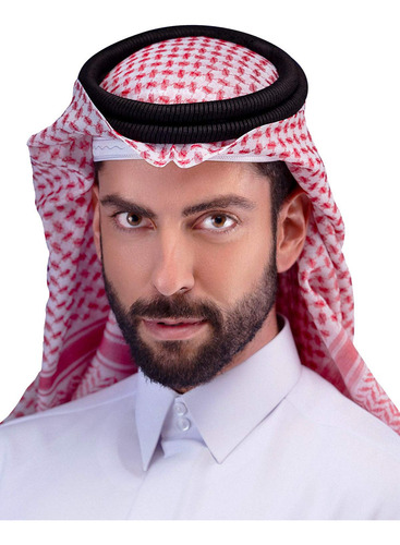 Pañuelo Árabe Keffiyeh For La Cabeza For Hombres, Turbante