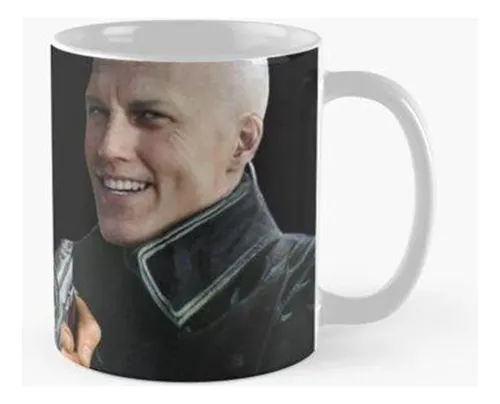 Taza X4 Bald Vergil Apuntando Con Un Arma - Meme De Cara Div