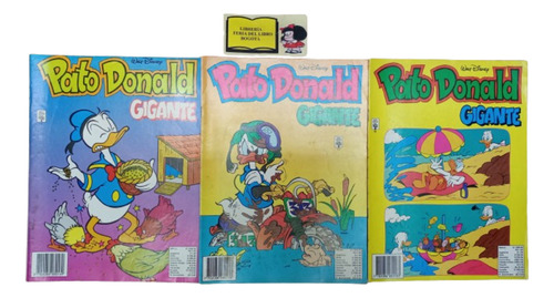 Promoción 3 Comics - Pato Donald Gigante - 16 17 Y 18