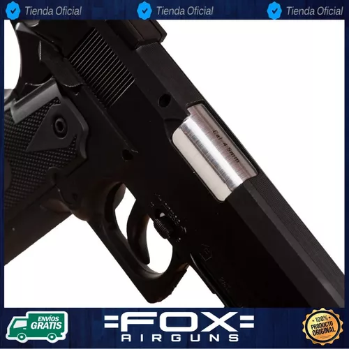 Pistola Aire Comprimido Co2 Fox Colt 1911 Replica + Kit