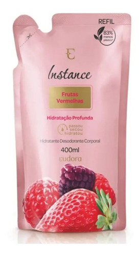 Imagem 2 de 3 de Kit Refil Karité + Frutas Vermelhas 400ml - Eudora