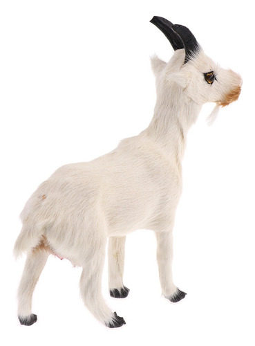 Imagen 3 de 11 de Figuras De Animales De Cabra Real Stanidng Faux Modelo