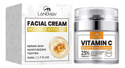 Hidratante Facial C - Crema Facial Vit C Reafirmante Para Cu