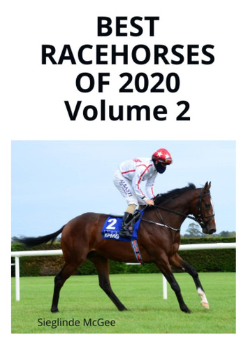 Libro: En Ingles Best Racehorses Of 2020 Volume 2