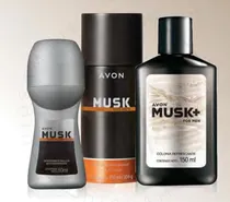 Comprar Avon Musk+ For Men Combo Colonia+deo Bolilla+deo Spray