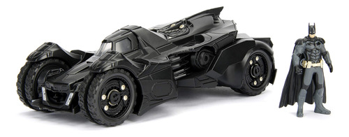 Jada Toys Dc Comics Batman  Arkham Knight Batmobile & Batma.