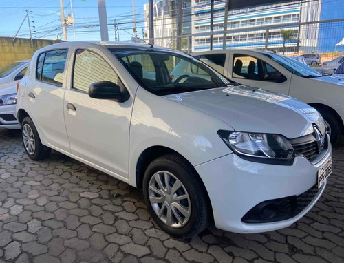 Imagem 1 de 6 de Sandero Authentic 1.0 17/17 Excelente Pra Uber!
