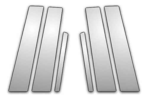 Upgrade Your Auto 6pc Chrome Pillar Post Covers For 95-00 Ch