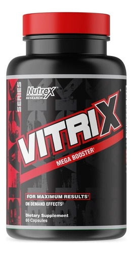 Suplemento en cápsula Nutrex  Vitrix Mega Booster