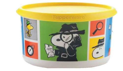 Hermético Toque Mágico Snoopy 1,4.lt Tupperware® Libre D Bpa