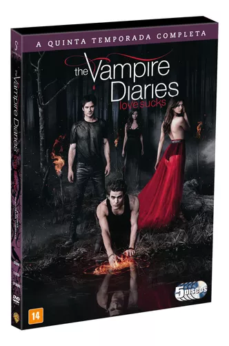 Blu Ray - Diário De Um Vampiro - Quarta Temporada - Lacrado