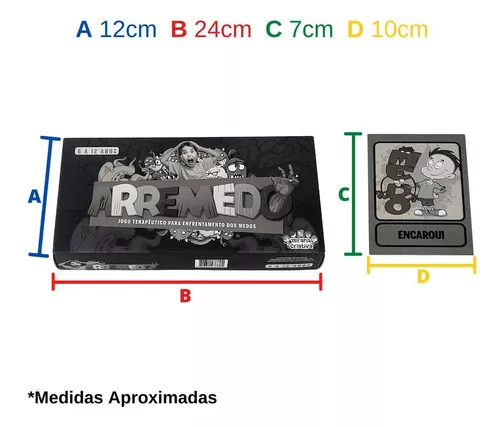 Arremedo – Jogo Terapêutico para Enfrentamento dos Medos – 6 a 12 Anos –  Omega Livraria e Psicologia