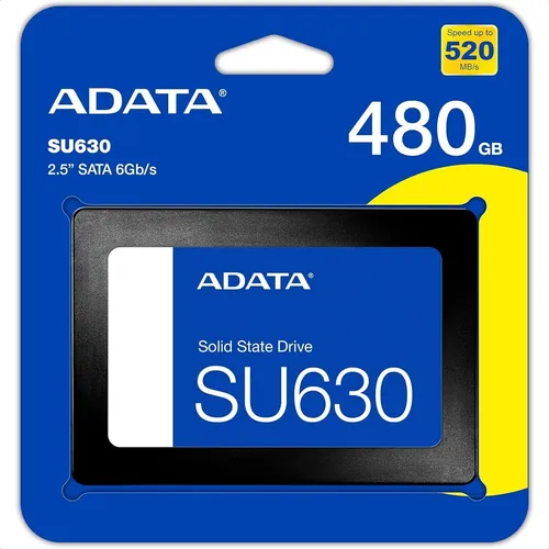 Unidad Estado Solido Ssd 480 Gb Adata Su630 Para Laptop & Pc