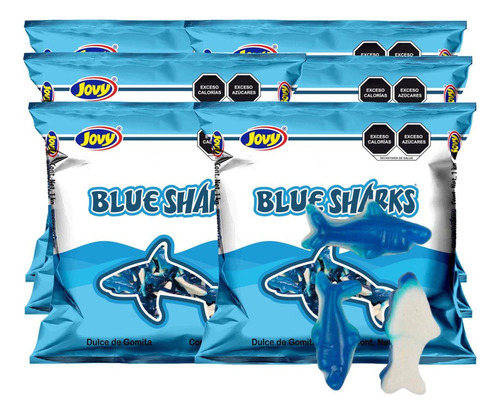 Gomitas Tiburón Mora Azul 2kg Jovy E