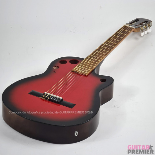 Imagen 9 de 10 de Guitarra Electroacustica Media Caja Cuerdas Nylon Eq Fishman