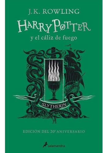 Harry Potter 4 Caliz De Fuego Slytherin 20 Ani Salamandra Rh