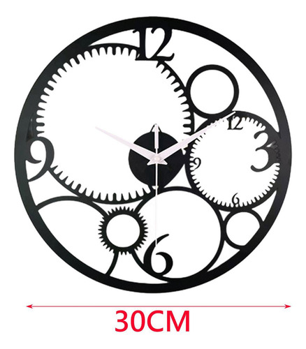 Reloj De Pared Decorativo Reloj Redondo Moderno Estilo A.
