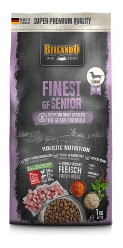 Belcando Finest Gf Senior Xs / M - Sabor Carne - 1kg
