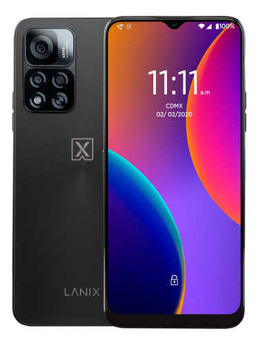 Smartphone Lanix Alpha 1r 64gb/4gb Ram Humo (13196)