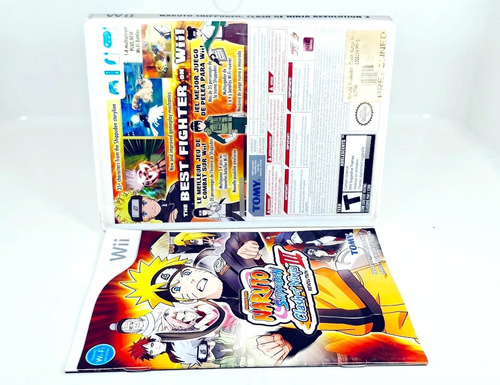 Naruto Shippuden Clash Of Ninja Revolution 3 Wii (Reacondicionado)